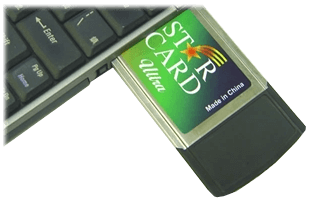 ITT Cannon PCMCIA I/O Kit, STARCARD Ultra